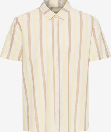 BLEND Overhemd ' BHAban ' in Geel: voorkant