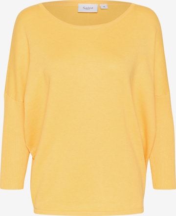 SAINT TROPEZ Sweater in Yellow: front