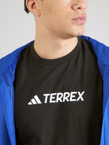 ADIDAS TERREX Koszulka funkcyjna w kolorze czarny