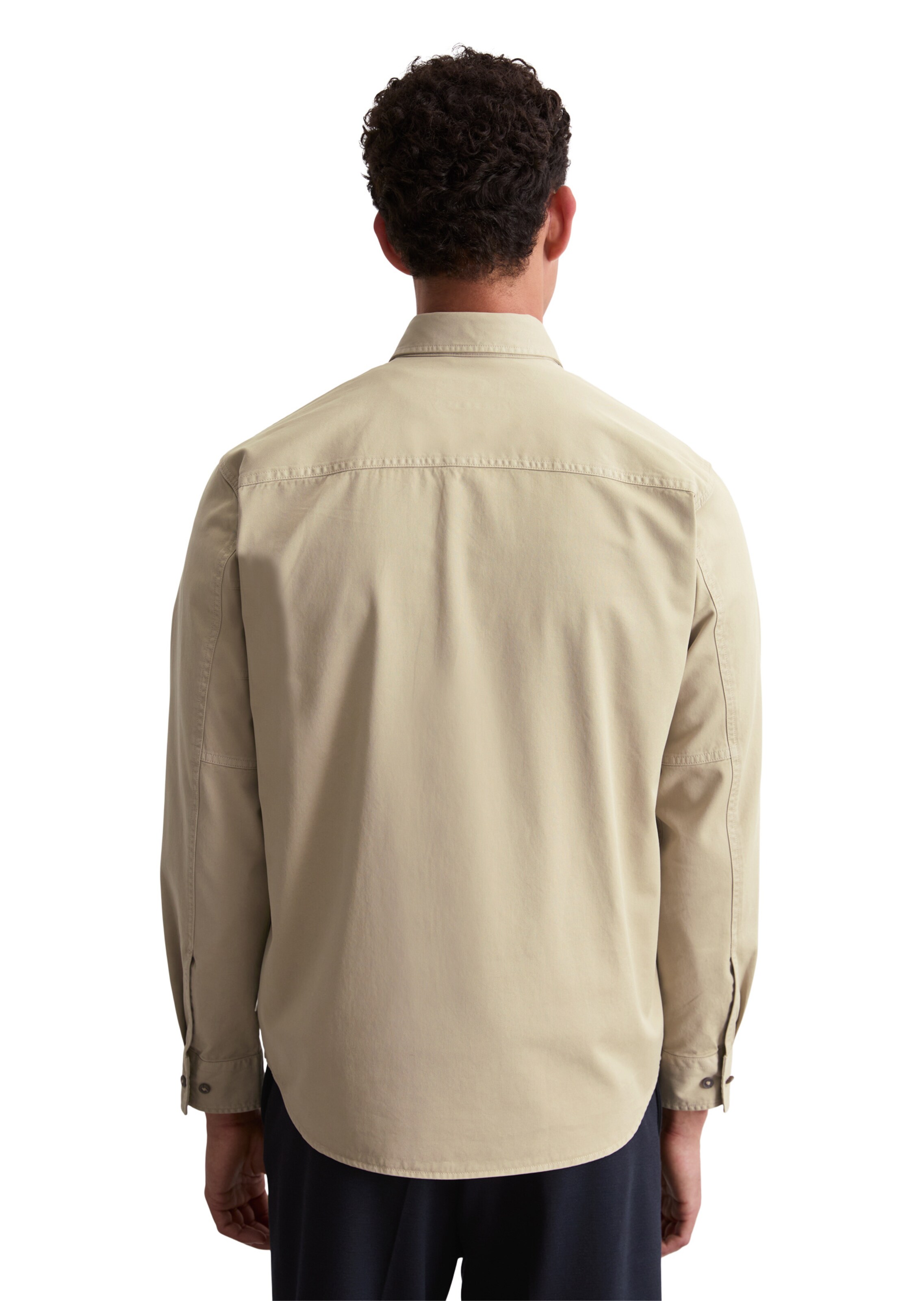 Marc O'Polo Regular fit Button Up Shirt in Beige