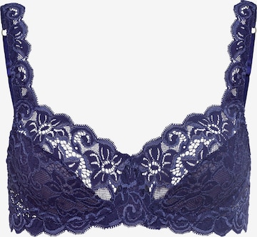 Hanro Bra ' Moments ' in Purple: front