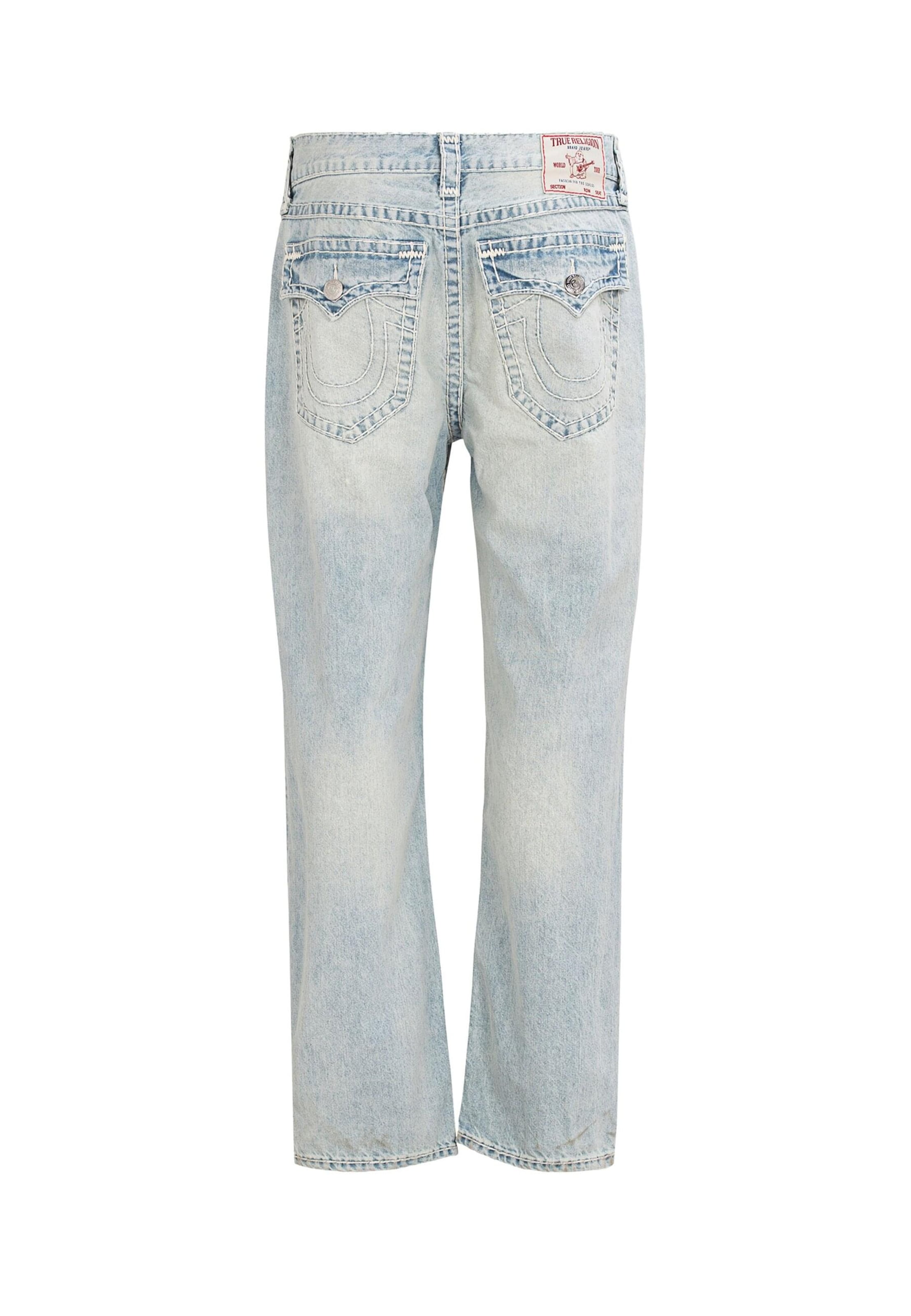 True Religion Широкий Джинсы 'Bobby' в Синий