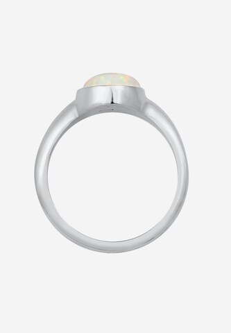 ELLI Ring Opal, Siegelring in Silber