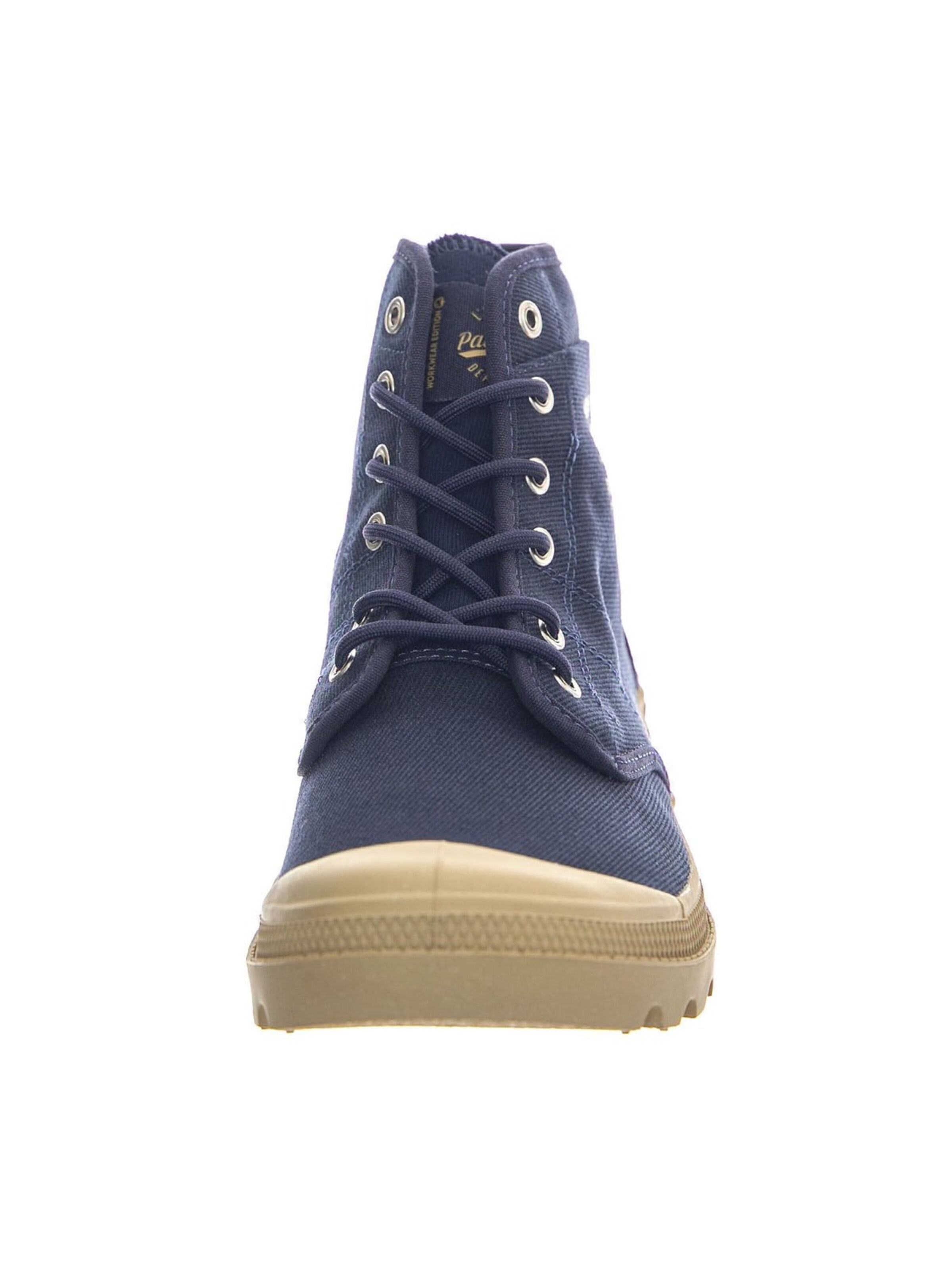 Palladium Kozaki 'Pallabrousse WW Mood Indigo Shoes' w kolorze niebieski