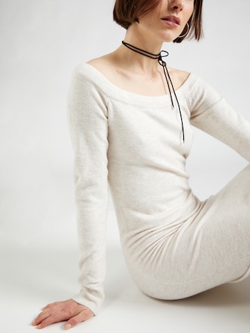 WEEKDAY Knitted dress 'Lollo' in White
