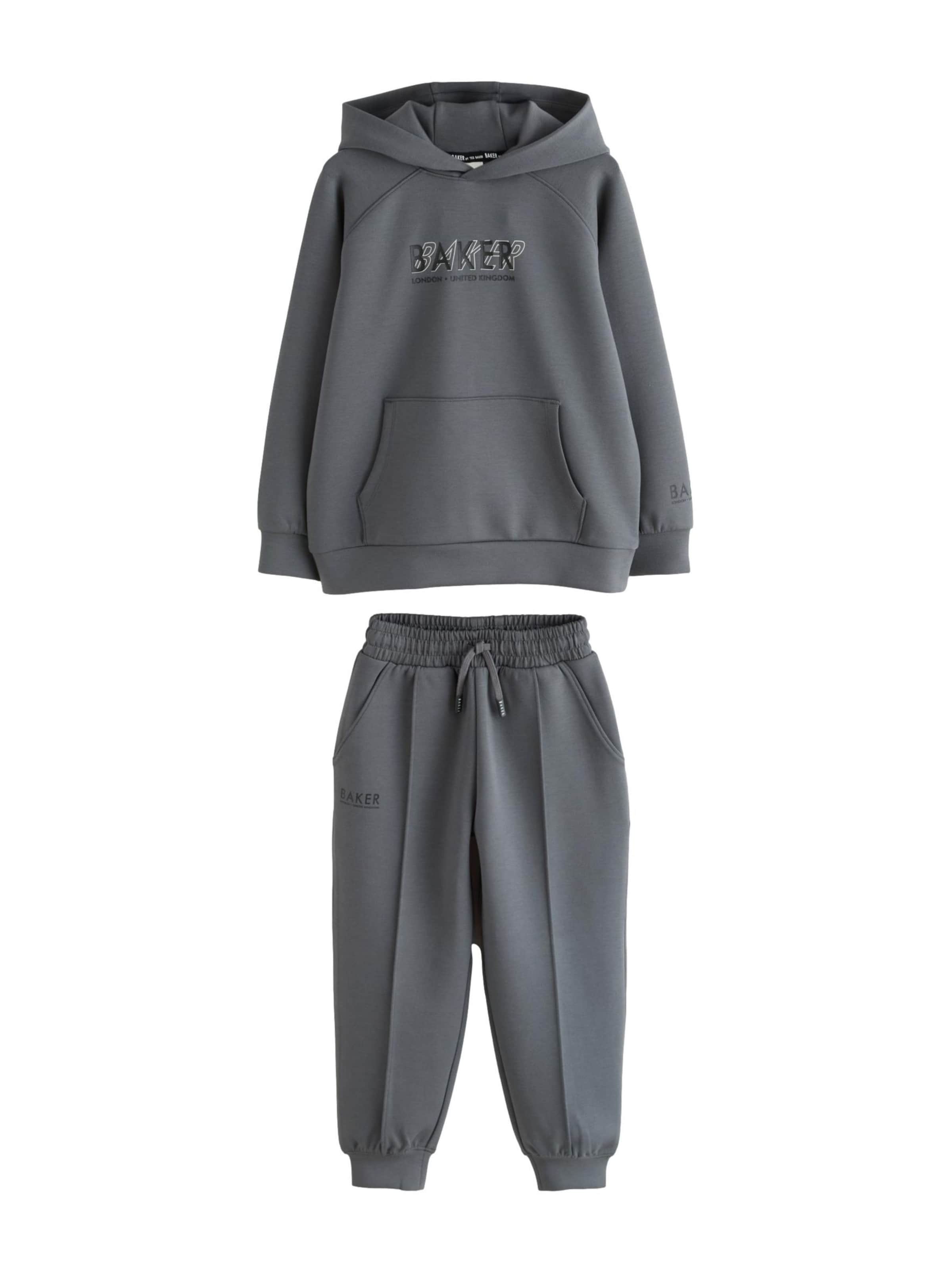 Tuta da jogging di Baker by Ted Baker in grigio: frontale