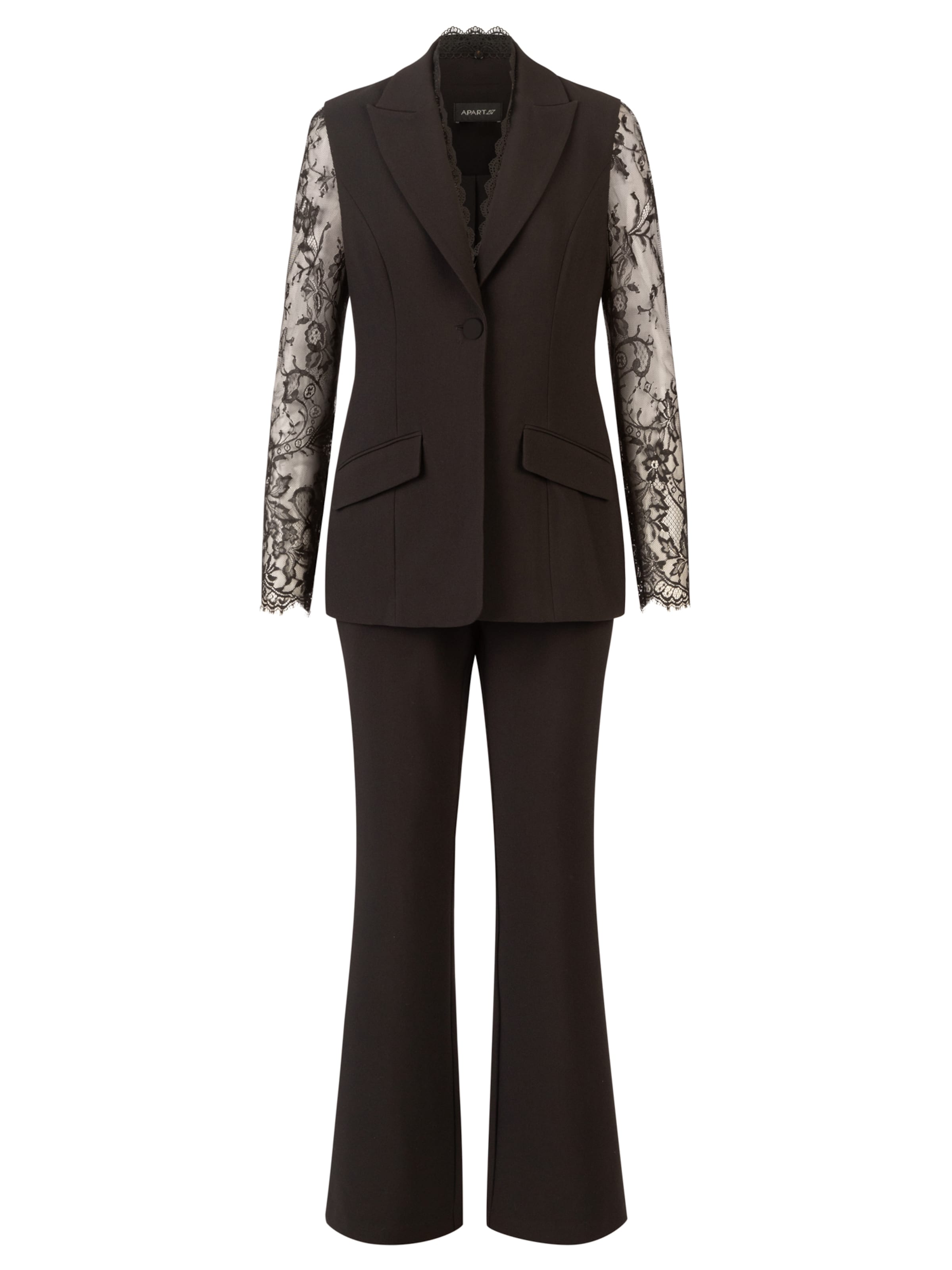 APART Pantsuit in Black: front