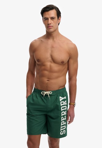 Shorts de bain Superdry & Co en vert
