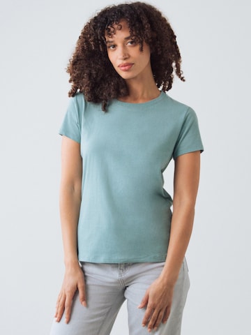 Honest Basics Shirt 'T-shirt Women' in Groen