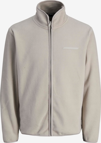 JACK & JONES Strickjacke in Grau: Vorderseite