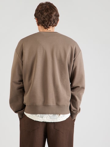 NN07 Sweatshirt 'David 30014' i brun