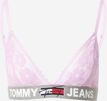 Tommy Hilfiger Underwear Triangle Bra in Purple: front