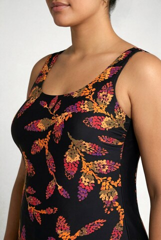 Ulla Popken Classic Swimsuit in Black