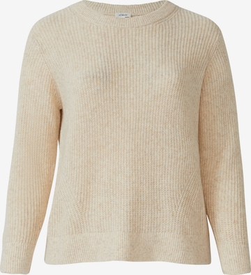 Pull-over s.Oliver en beige : devant