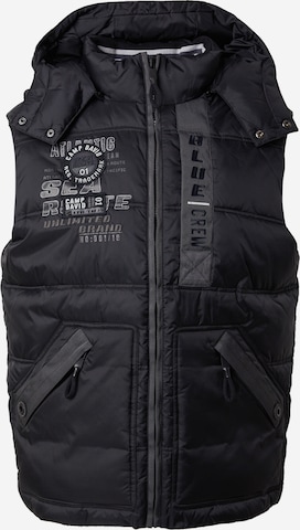 juoda CAMP DAVID Liemenė: priekis