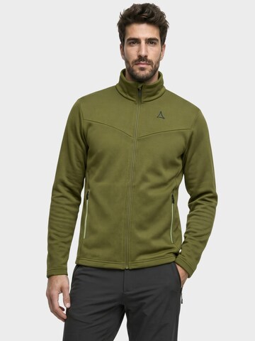 Schöffel Fleecejacke in Grün: Vorderseite