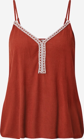 ONLY Top 'VIVEKA' in Red: front