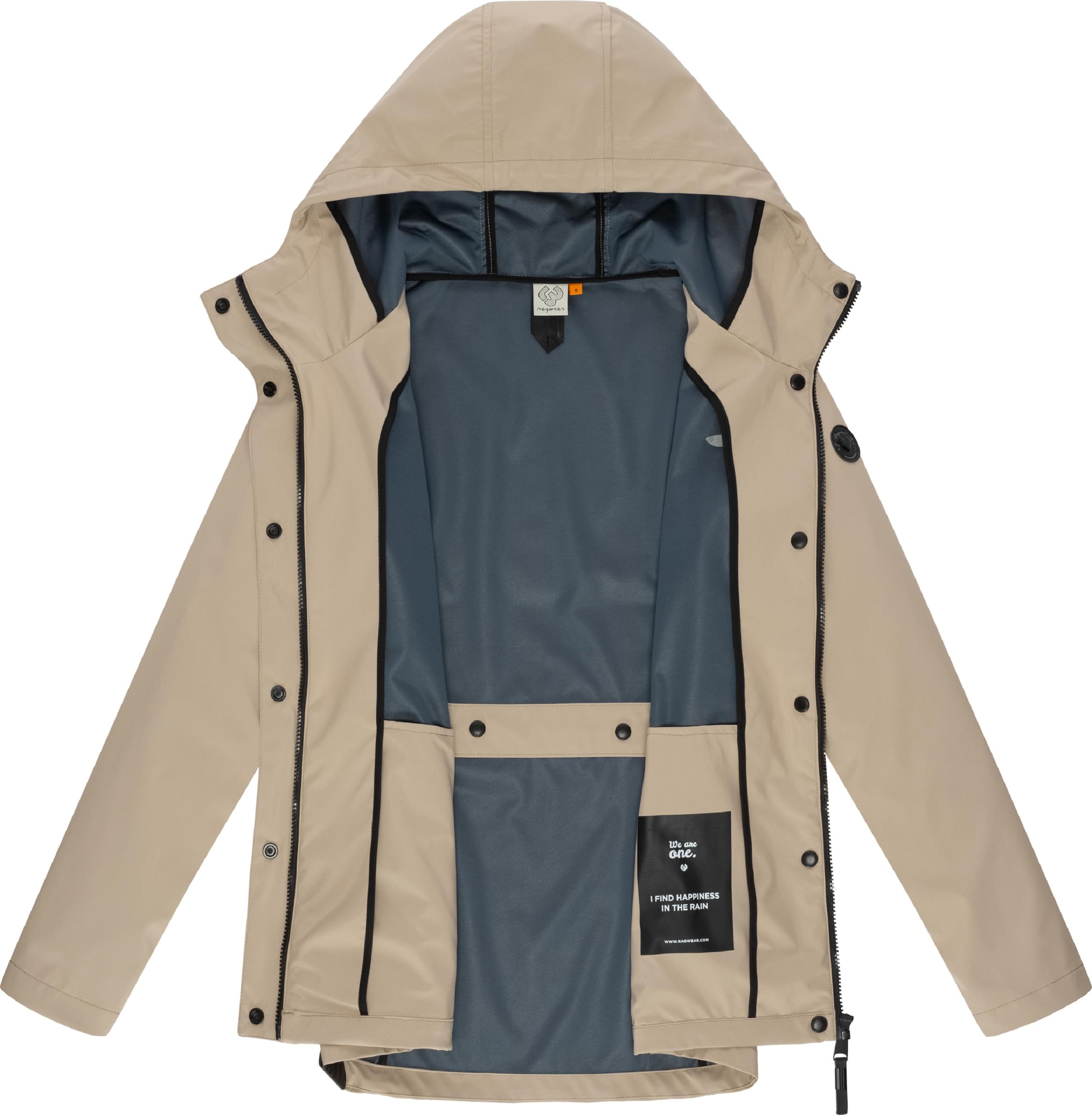 Ragwear Funktionsjacke 'Margge' in Beige