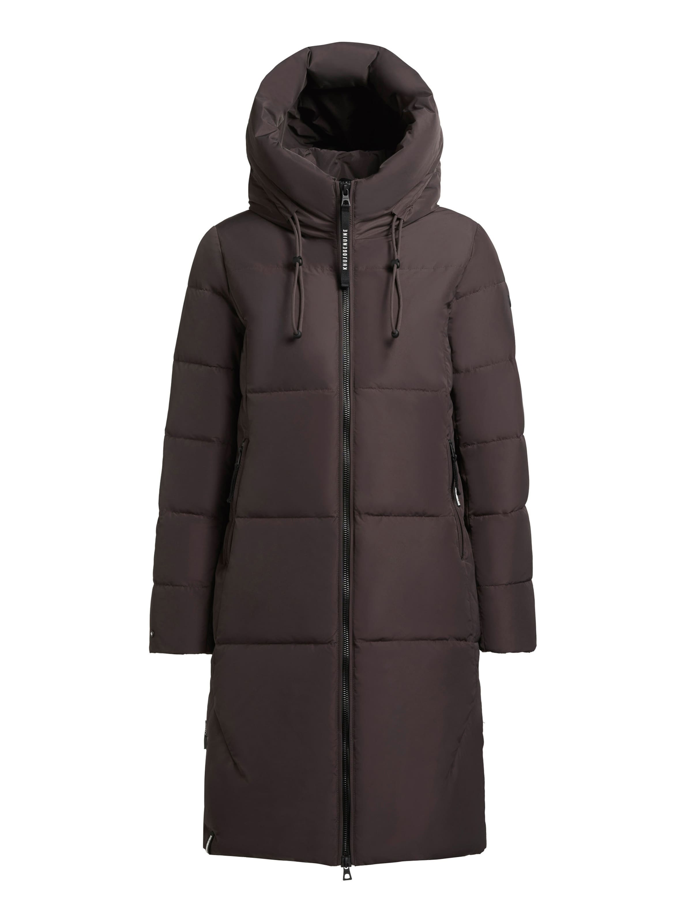 khujo Winter Coat 'Jasmine' in Purple: front