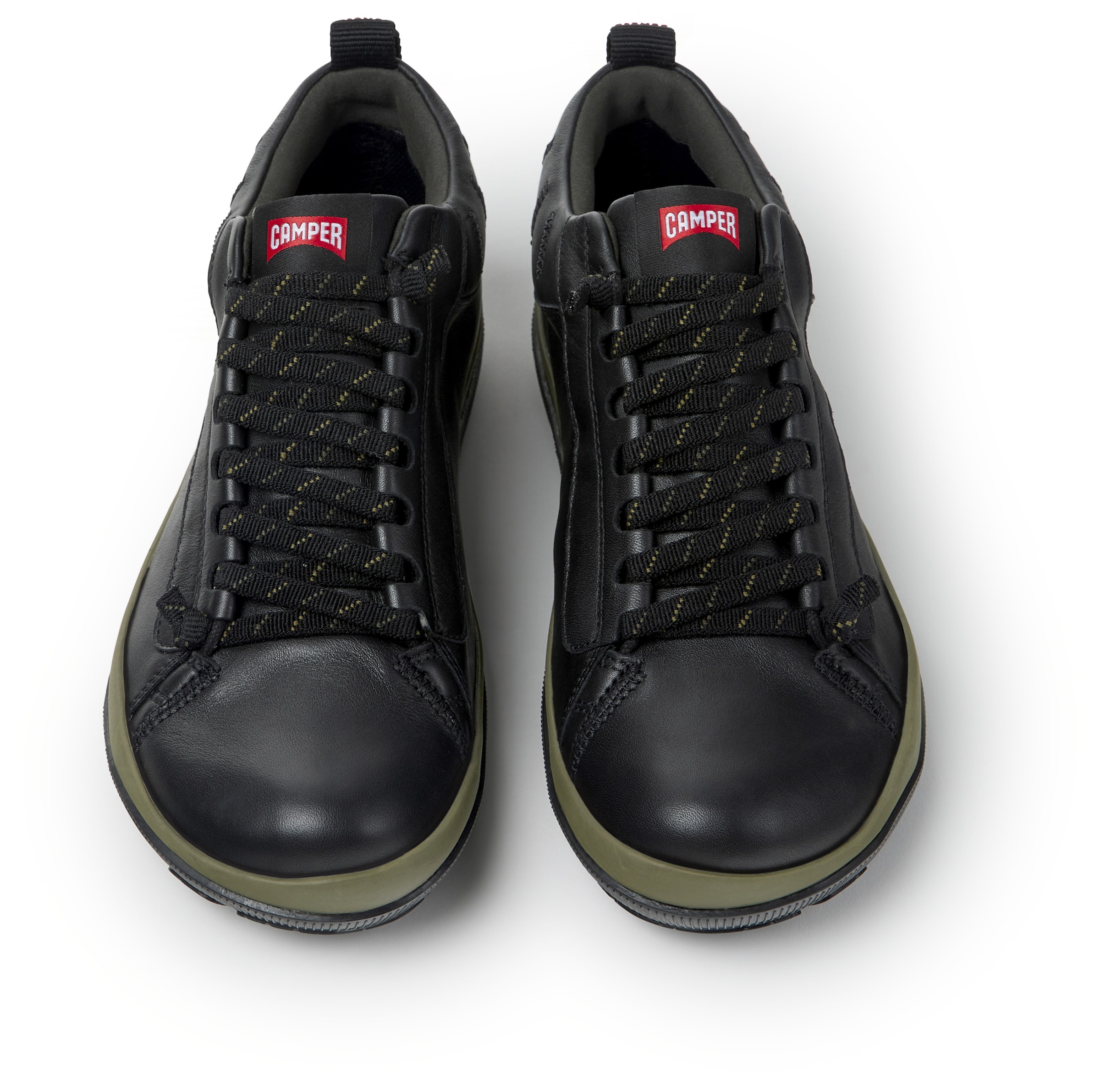 Stivale stringato ' Peu Pista ' di CAMPER in nero