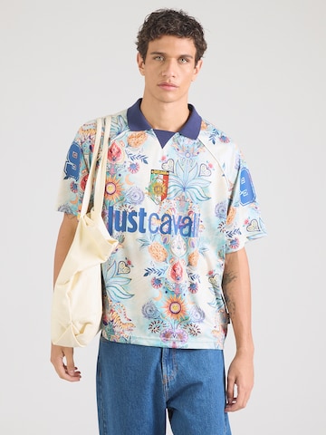 Just Cavalli Μπλουζάκι σε λευκό: μπροστά