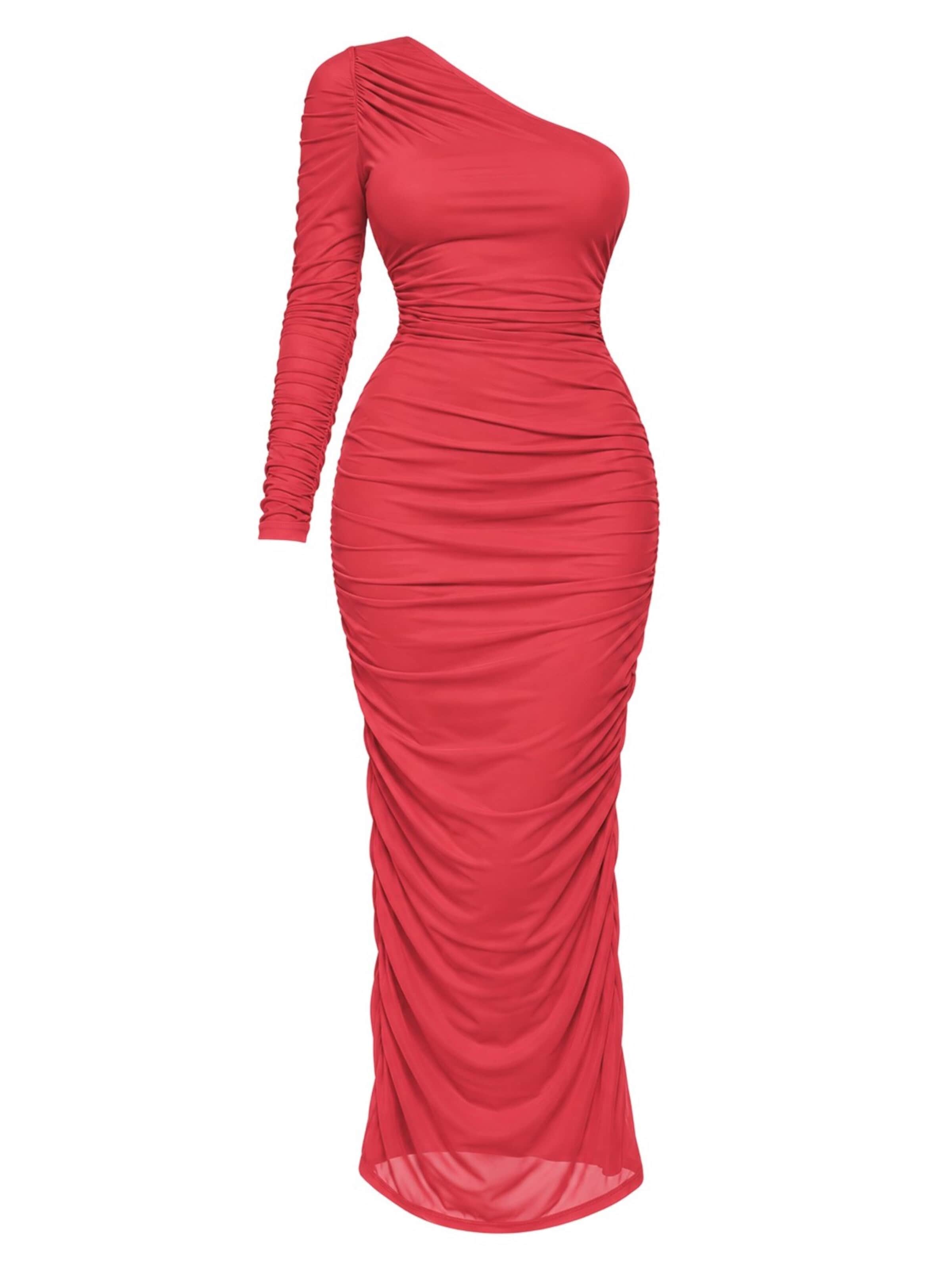 Ocoza Dress in Pink: front