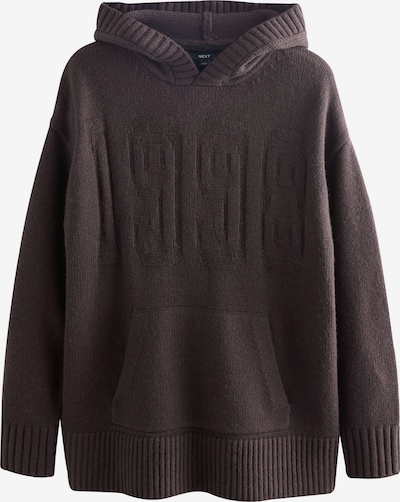 Megztinis be užsegimo iš Next, spalva – šokolado spalva, Prekių apžvalga