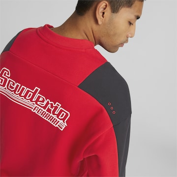 PUMA Sportsweatshirt 'X Ferrari Race Statement' in Rot