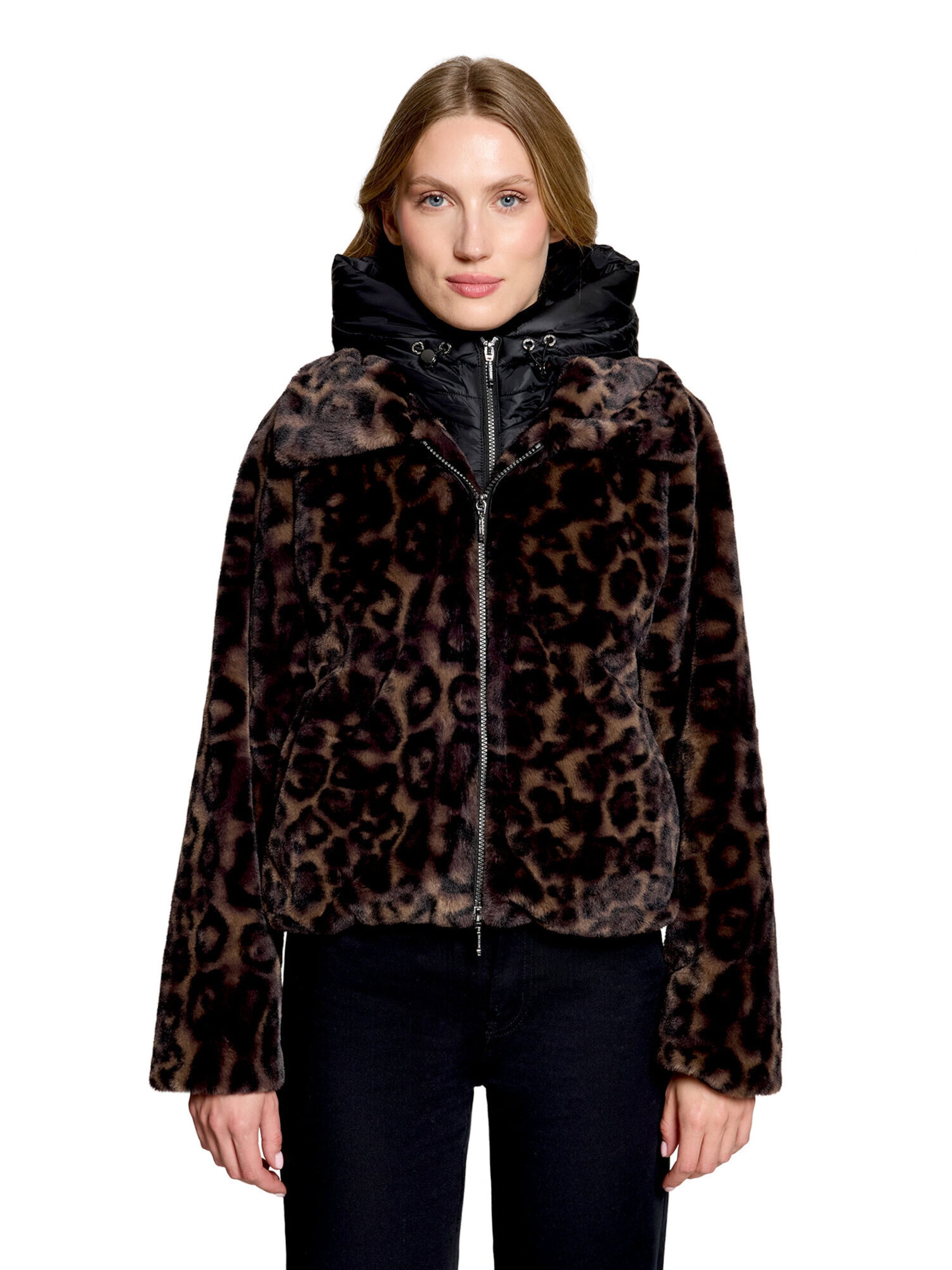 Giacca di mezza stagione di Amber & June in marrone: frontale