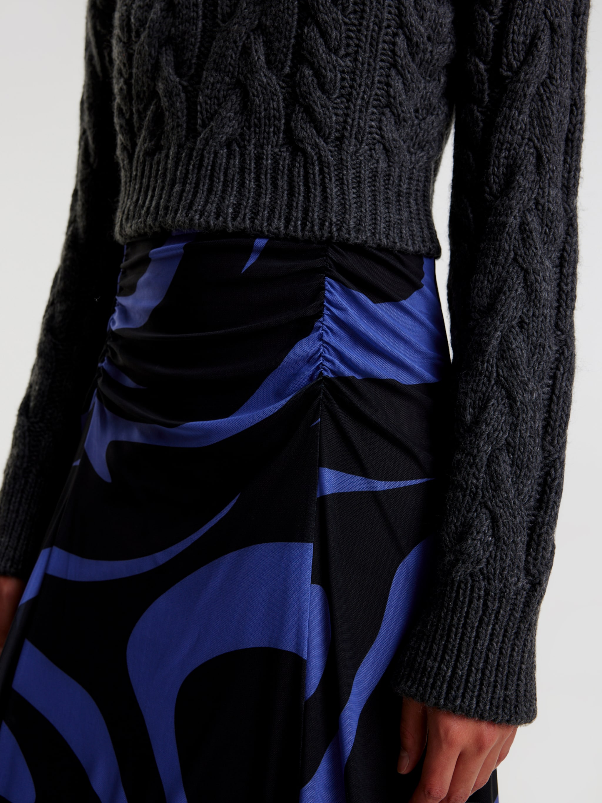 EDITED Produkte Pullover 'Xandra' grau