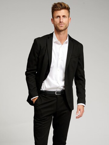 TeeShoppen Regular fit Suit Jacket in Black: front