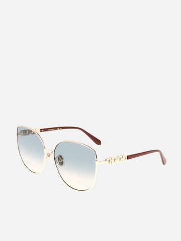 FERRAGAMO Sunglasses in Gold