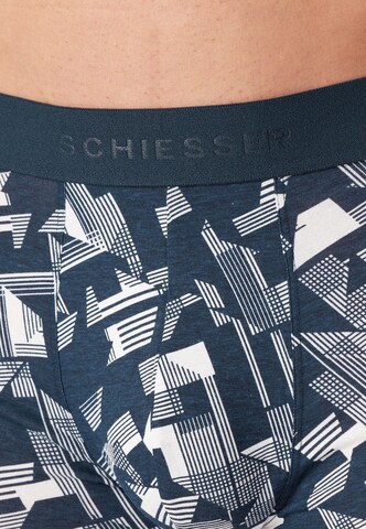 SCHIESSER Boksershorts i blå