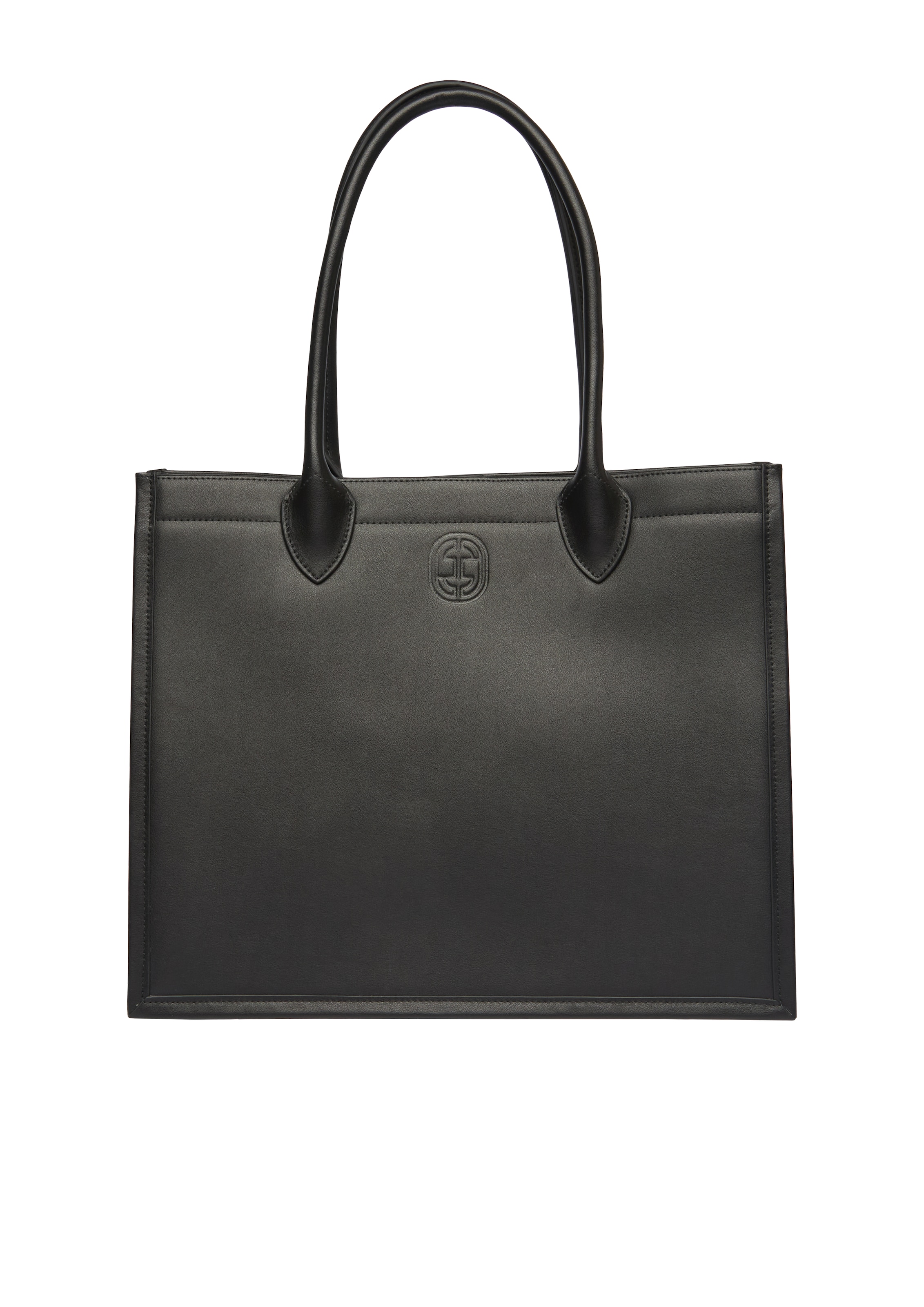 Cabas COMMA en noir : devant