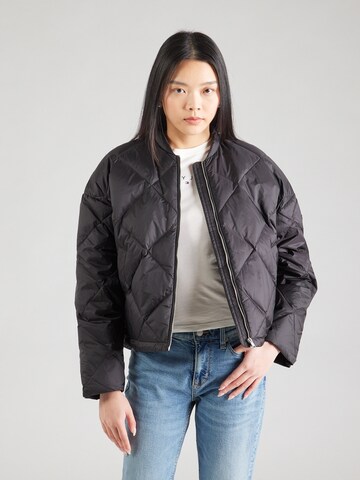 TOMMY HILFIGER Between-season jacket in Black: front