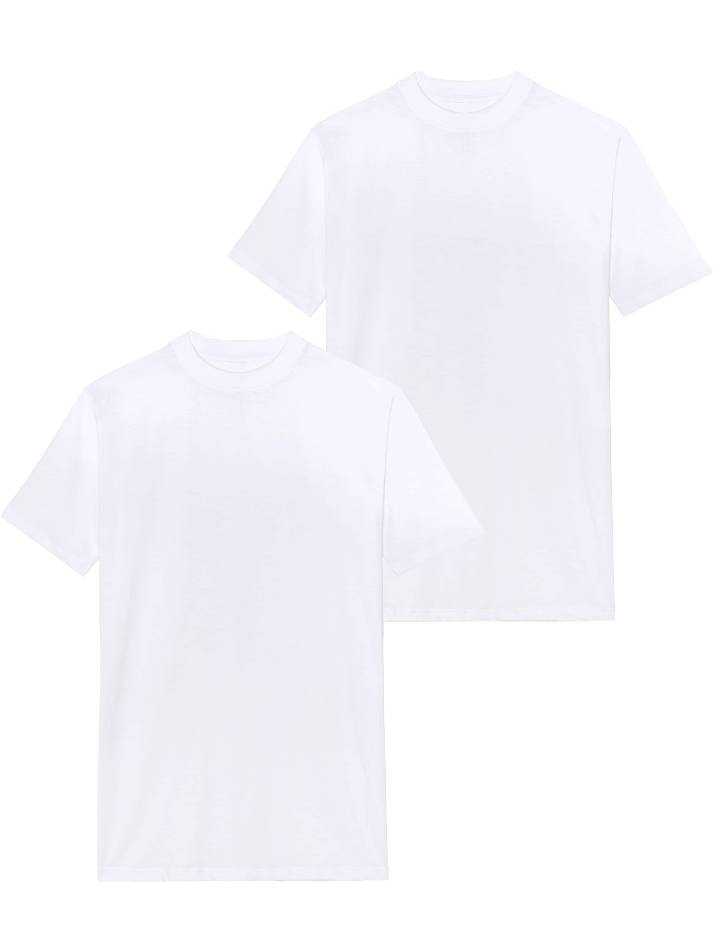 HOM T-Shirt ' Harro ' in Weiß: Vorderseite