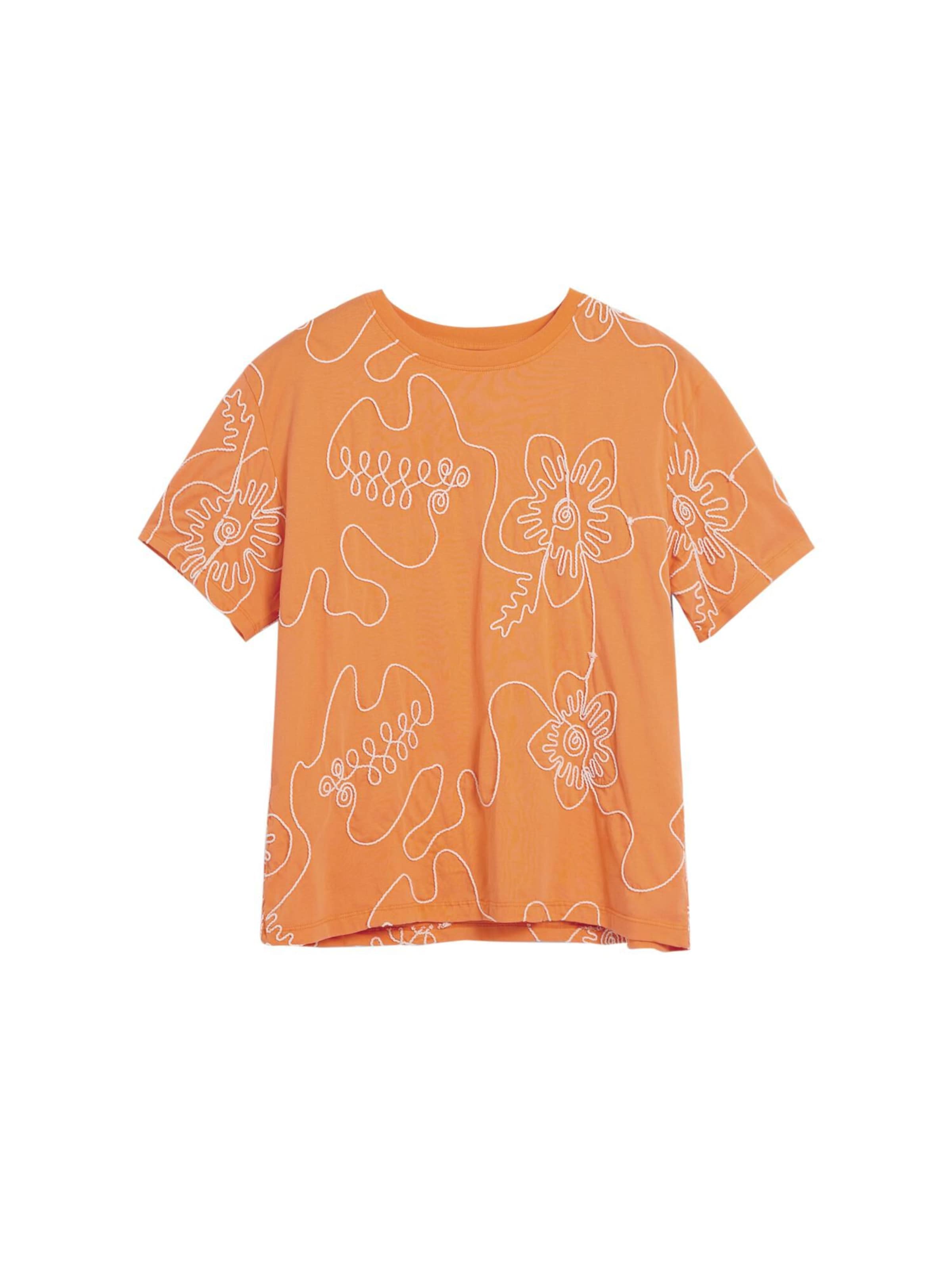 Tricou de la Desigual pe portocaliu: față