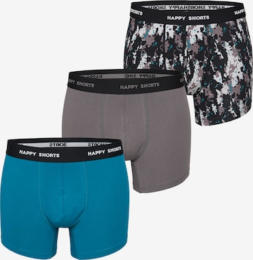 Happy Shorts Retro Pants ' Jersey ' in Blau: predná strana