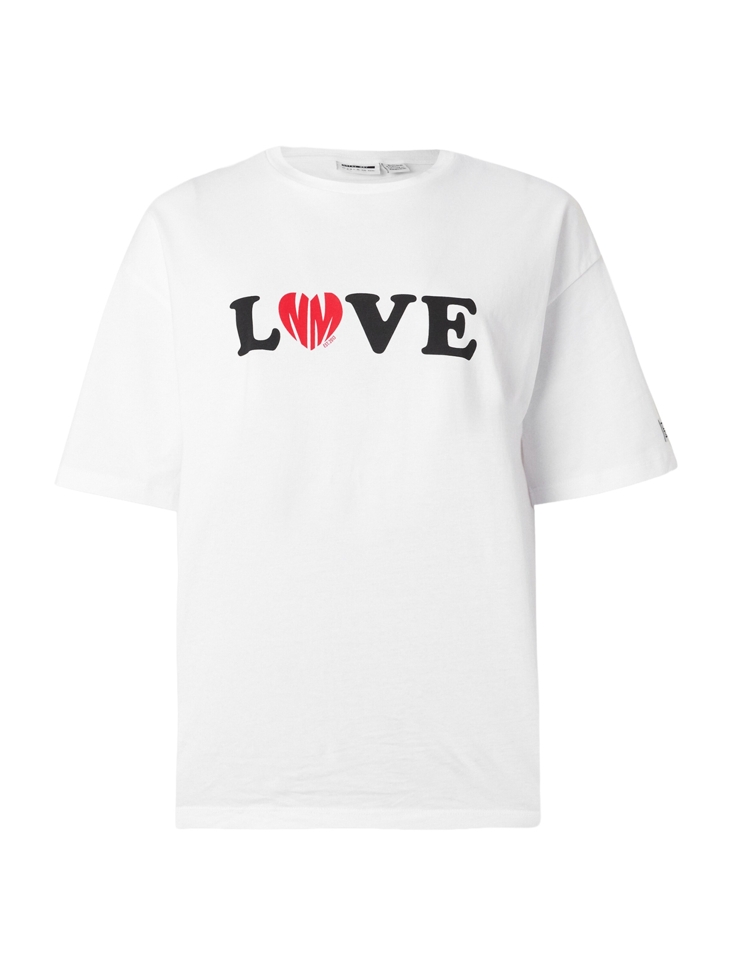 T-shirt 'NMKARLA' Noisy may en blanc : devant