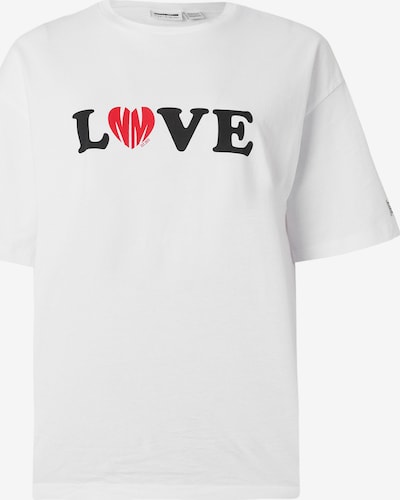 Noisy may Paita 'NMKARLA' värissä punainen / musta / valkoinen, Tuotenäkymä