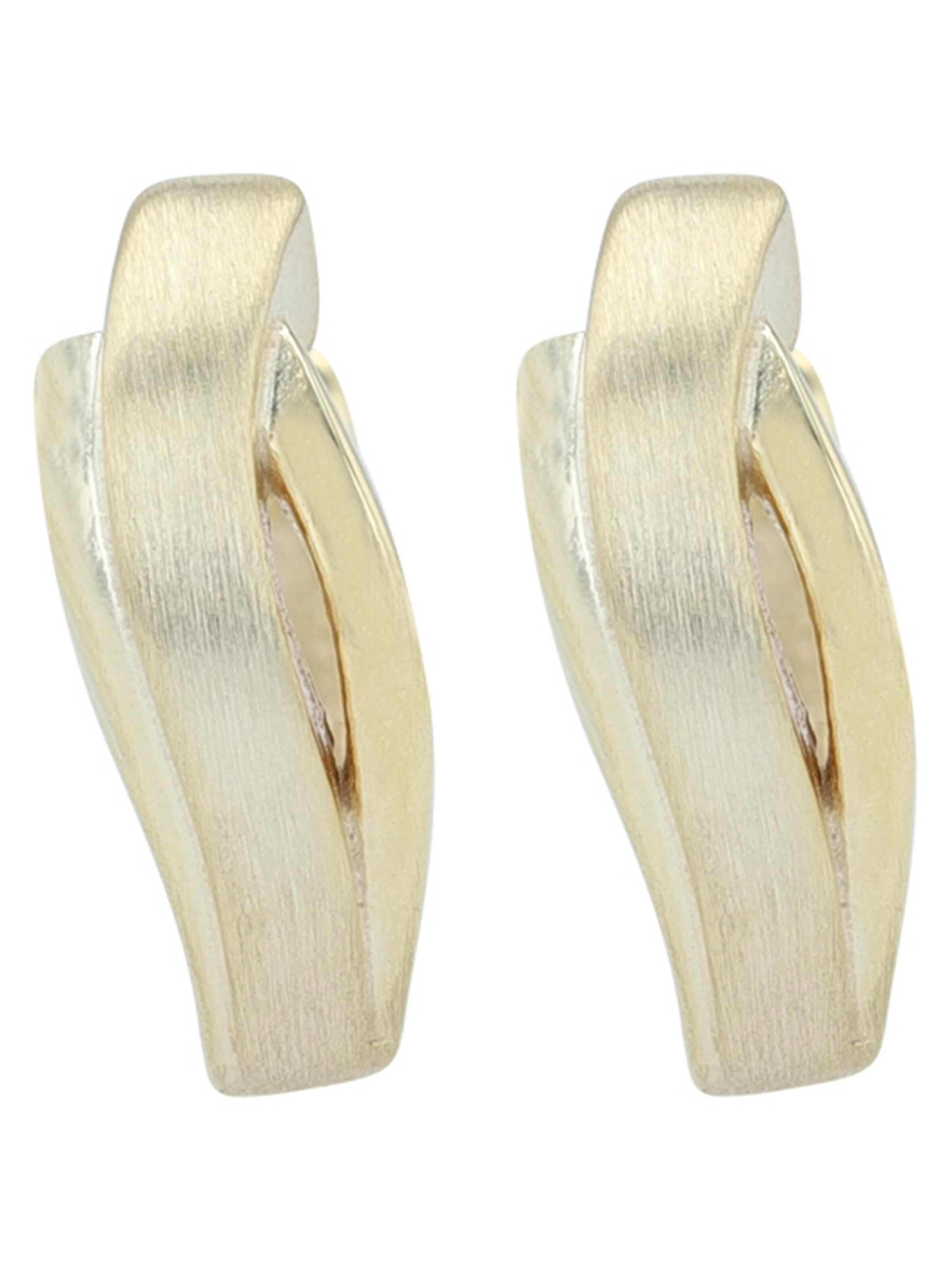 Akzent Earrings 'langlebig' in Gold: front