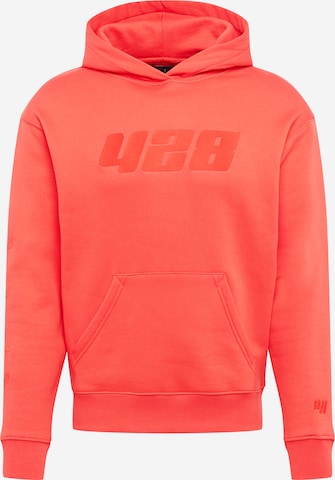 ABOUT YOU x Mero Sweatshirt '428' in Red: front