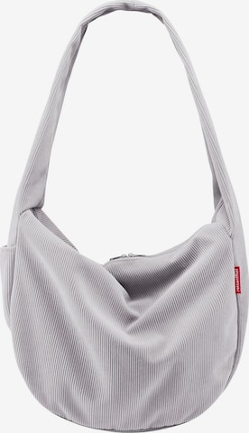 REISENTHEL Schultertasche in Grau: Vorderseite