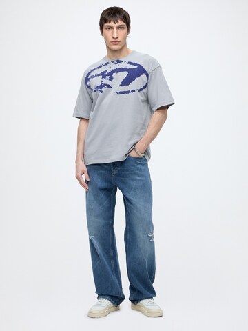 DIESEL Shirt 'T-BOXT-N14' in Grey
