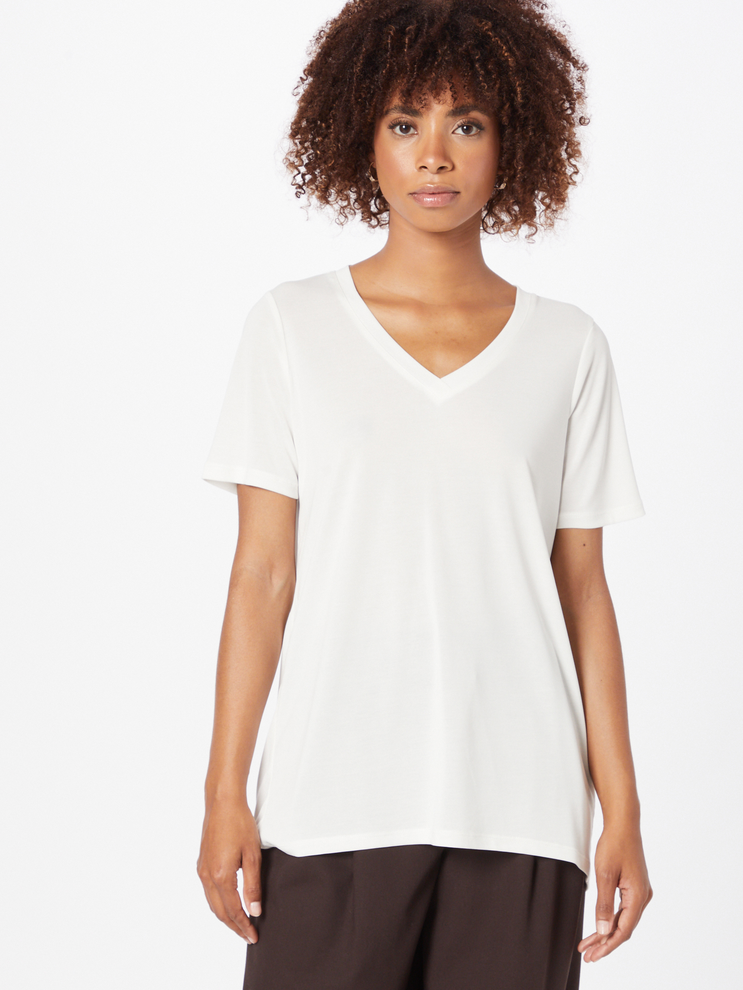 Odzież Koszulki & topy SOAKED IN LUXURY Koszulka Columbine w kolorze Białym 