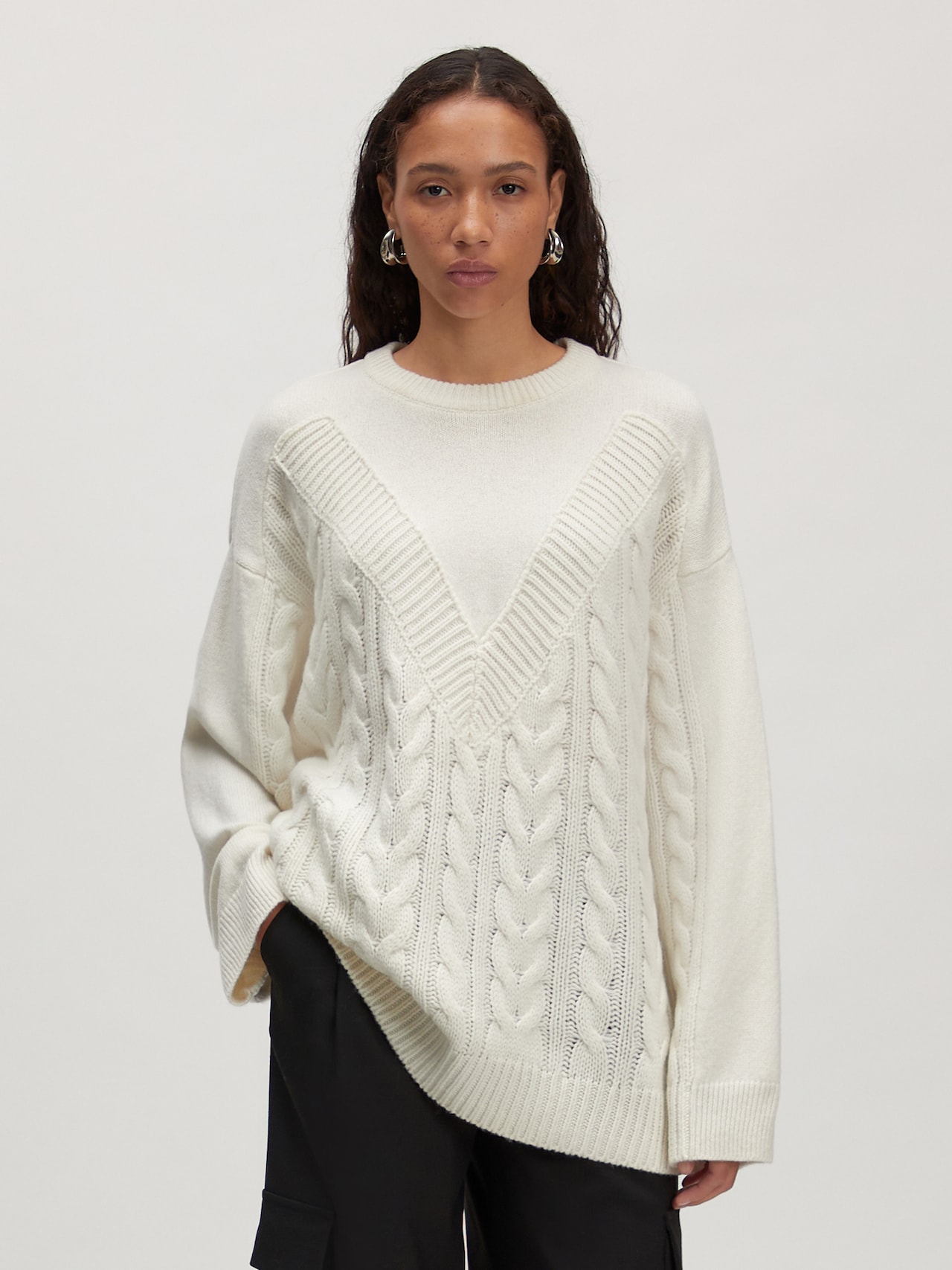 EDITED Pullover 'Danica' crema