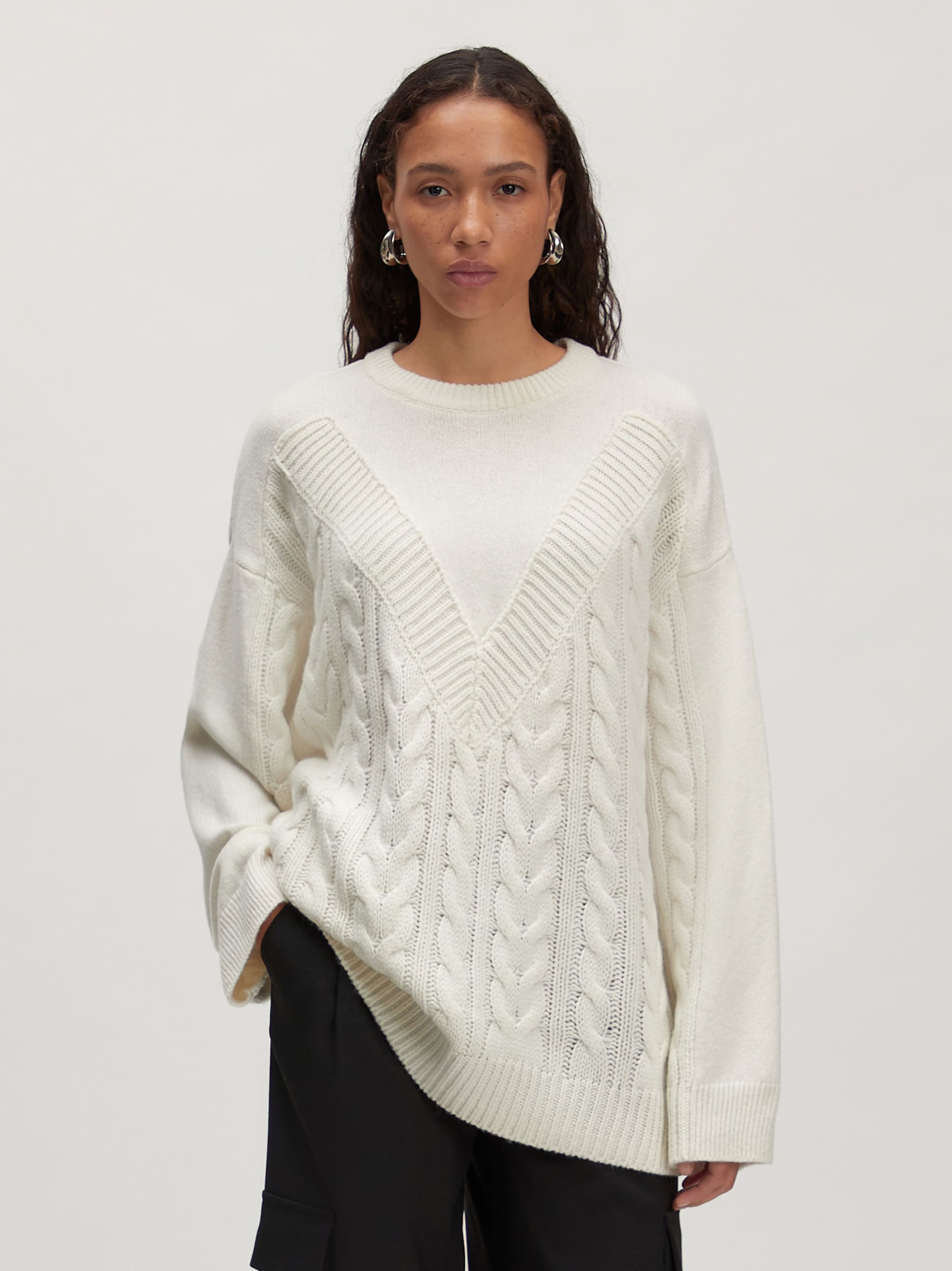 EDITED Produkte Pullover 'Danica' creme