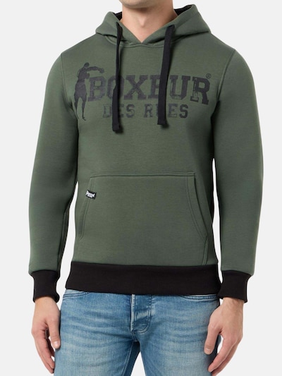 Boxeur des Rues Sweatshirt 'Hooded Sweatshirt' in Green, Item view