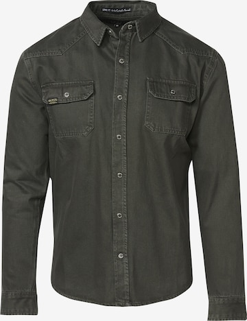 KOROSHI Košeľa - Zelená: predná strana