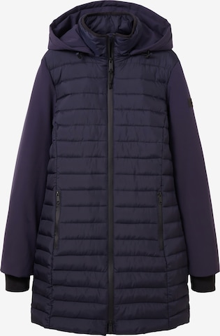 TOM TAILOR Winter Coat in Blue: front